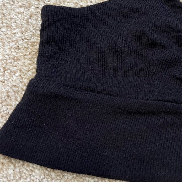 Athleta Black Well Rested Rib Sleep Bra Bralette Small - Picture 3 of 6